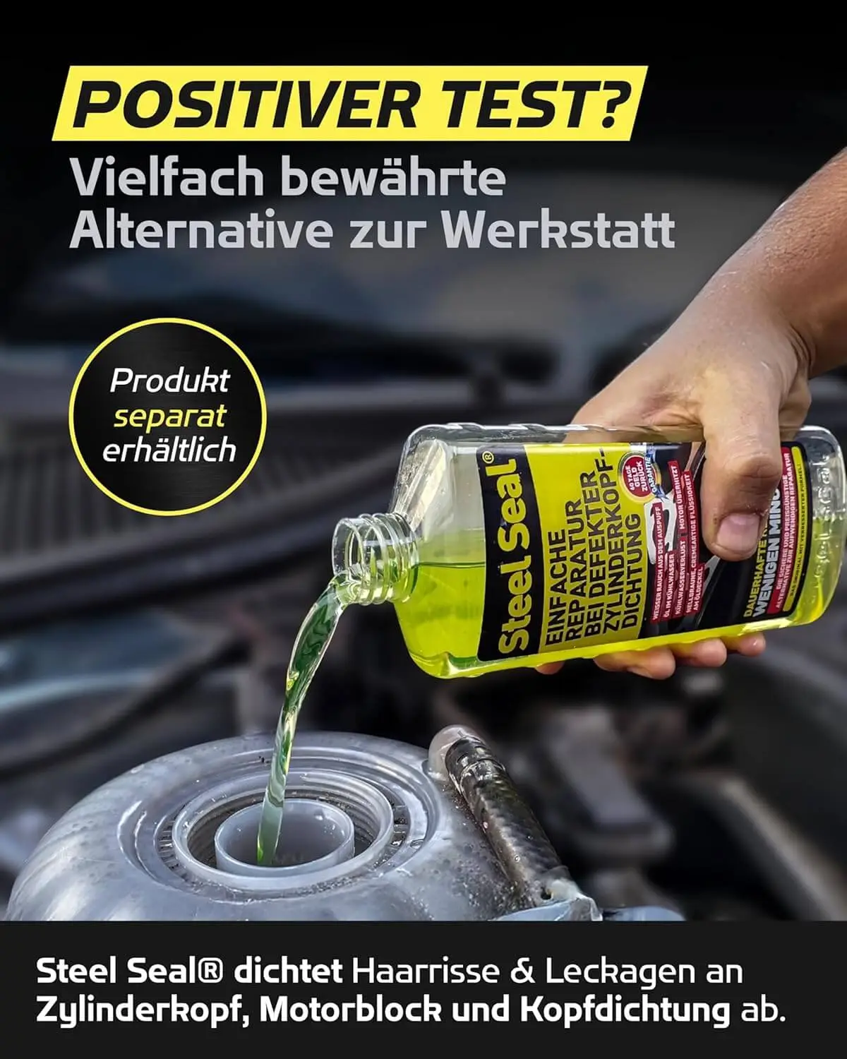 TESTCHEM CO₂-Kopfdichtung Testkit – Kühlsystem-Abgastest für bis zu 50 Tests - Afbeelding 5