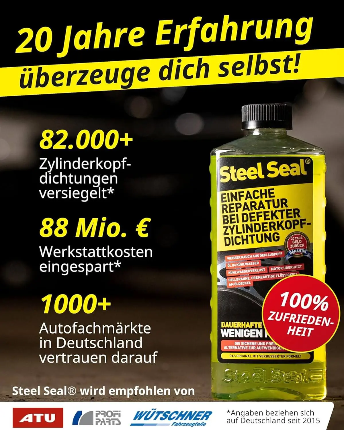 TESTCHEM CO₂-Kopfdichtung Testkit – Kühlsystem-Abgastest für bis zu 50 Tests - Afbeelding 6